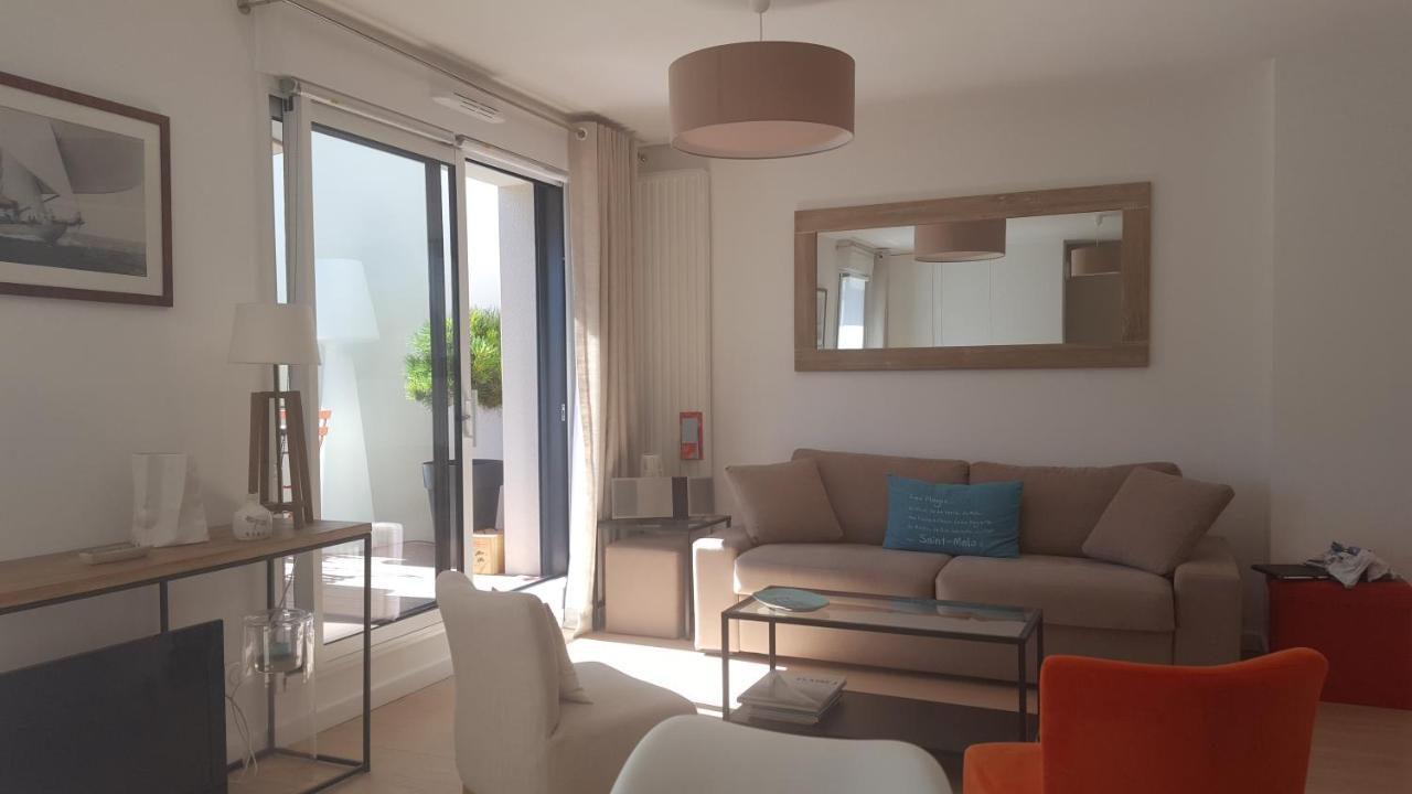Les Cyprès - appartement avec grande terrasse proche plage - St Malo Saint-Malo Extérieur photo