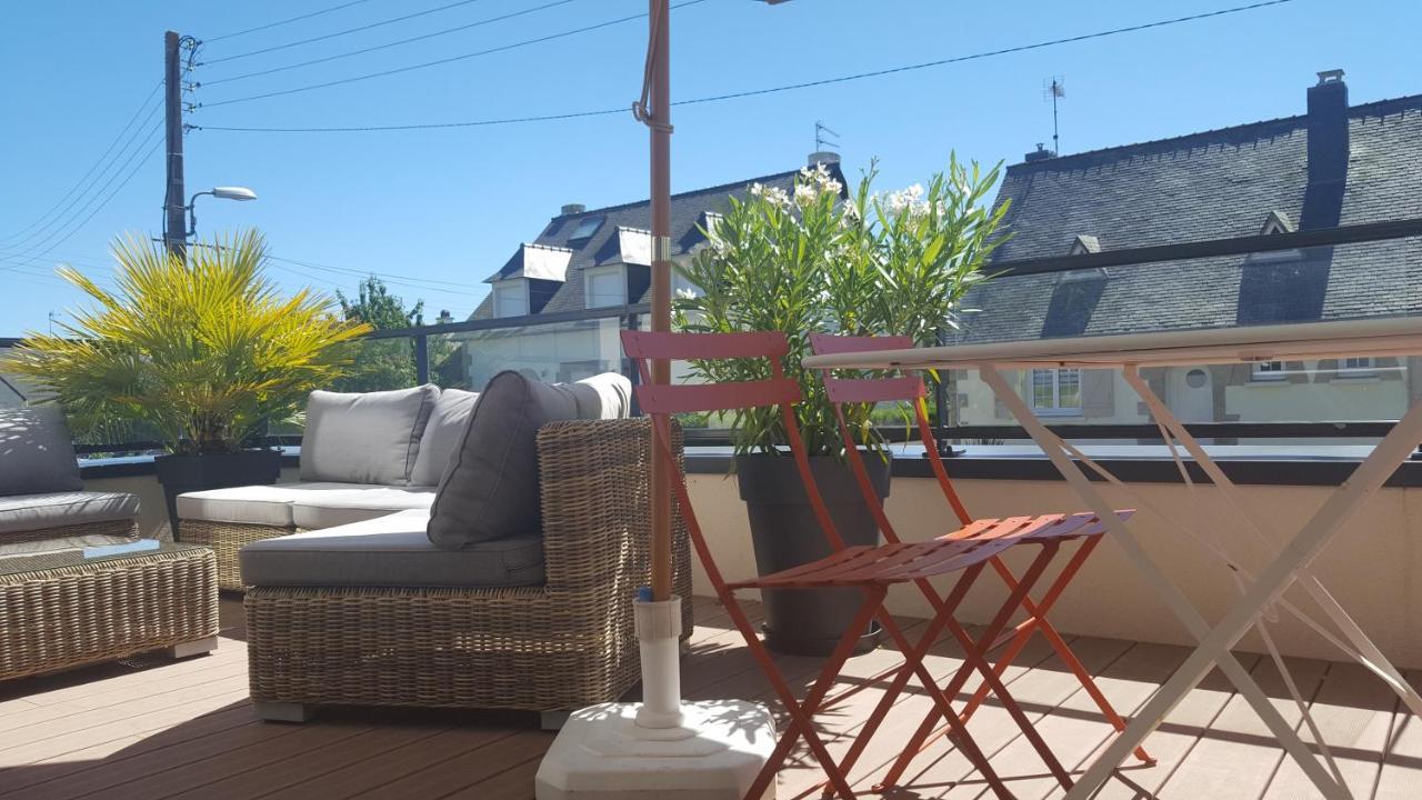 Les Cyprès - appartement avec grande terrasse proche plage - St Malo Saint-Malo Extérieur photo