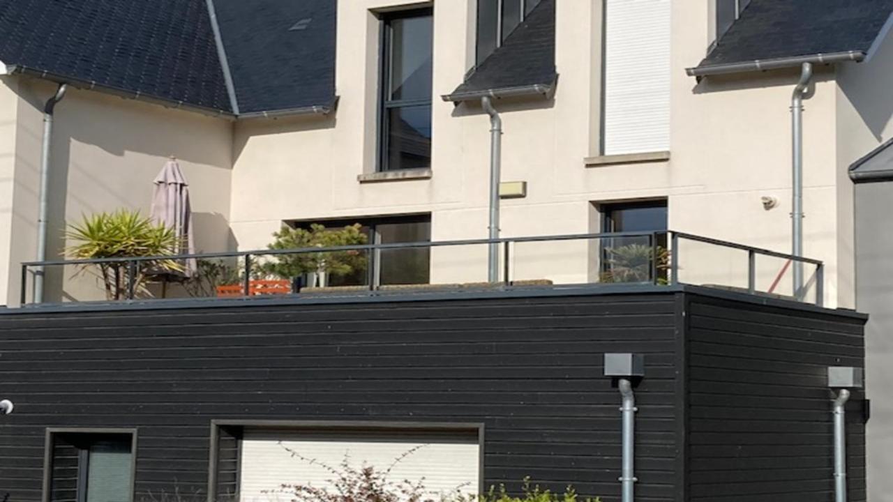 Les Cyprès - appartement avec grande terrasse proche plage - St Malo Saint-Malo Extérieur photo